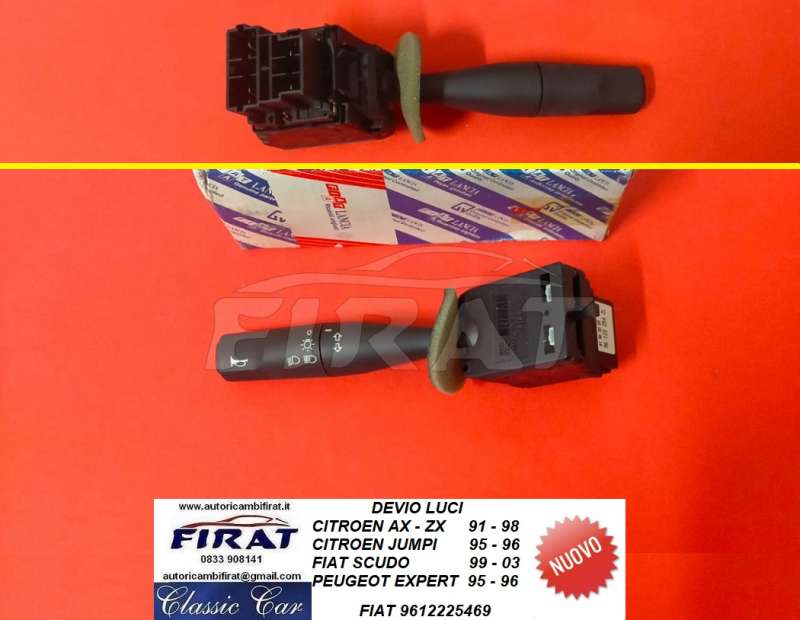 DEVIO LUCI FIAT SCUDO-CITROEN AX-ZX-JUMPI-EXPERT (9612225469)